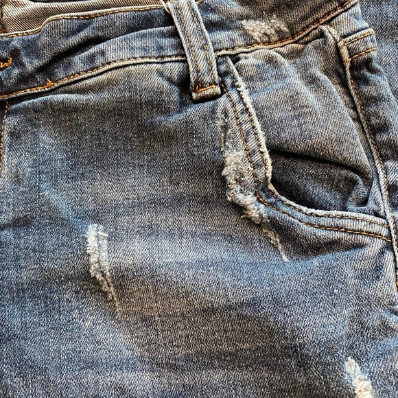 Kut Women’s Zoey’s Boyfriend 8 distressed cotton New without tag Anthropologie - Picture 8 of 15